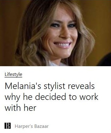 Melina's big news in relation to having her hair done'