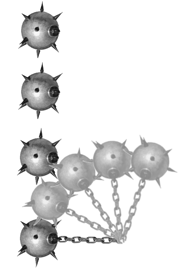 mace on a chain