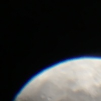 part picture of moon: top left part picture of moon top left