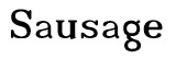 Sausage word